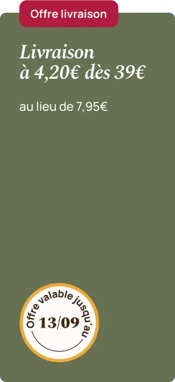 Livraison à 4,20€